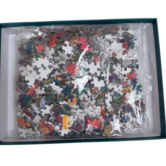 Moma Frank Stella 750 Piece Shaped‎ Puzzle Jigsaw Puzzle New In Box - Picture 5 of 5